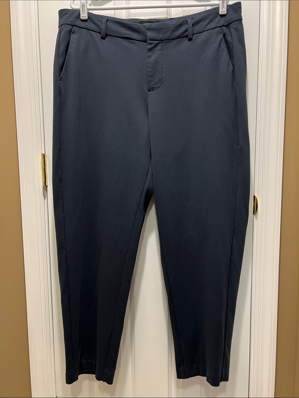 Liverpool Los Angeles Kelsey Ponte Knit Trouser Pants - Dark Blue Size 16W